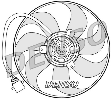 Denso Ventilatorwiel-motorkoeling DER32006