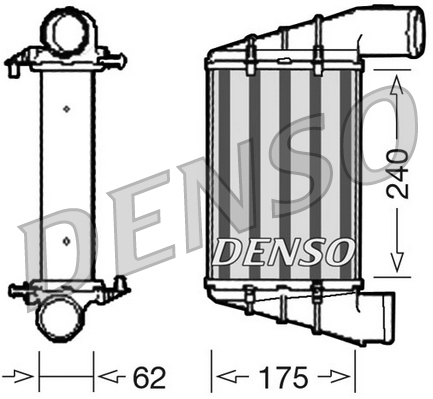 Denso Interkoeler DIT02001