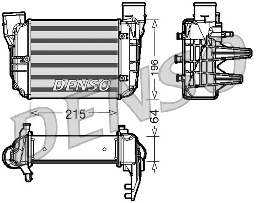 Denso Interkoeler DIT02002