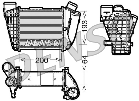 Denso Interkoeler DIT02004