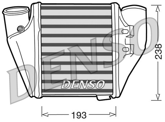 Denso Interkoeler DIT02007