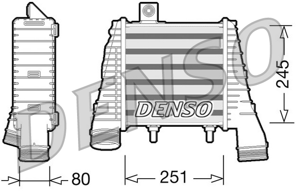 Denso Interkoeler DIT02008