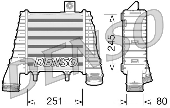 Denso Interkoeler DIT02009