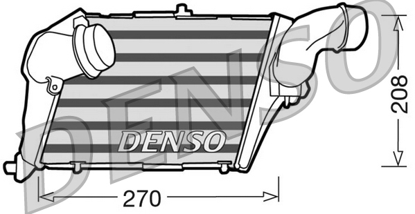 Denso Interkoeler DIT02012
