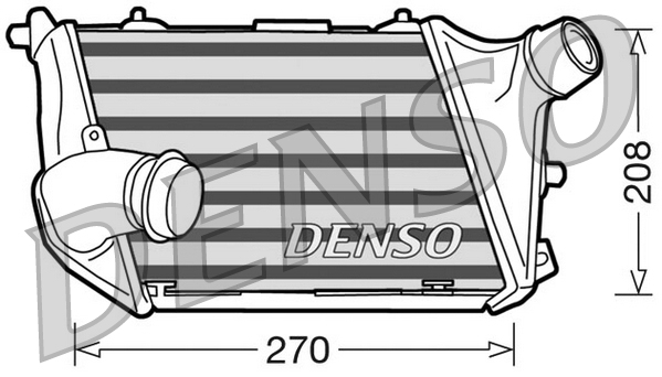 Denso Interkoeler DIT02015