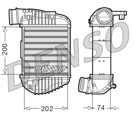 Denso Interkoeler DIT02023