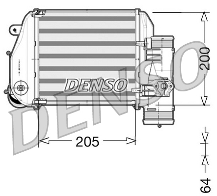 Denso Interkoeler DIT02024