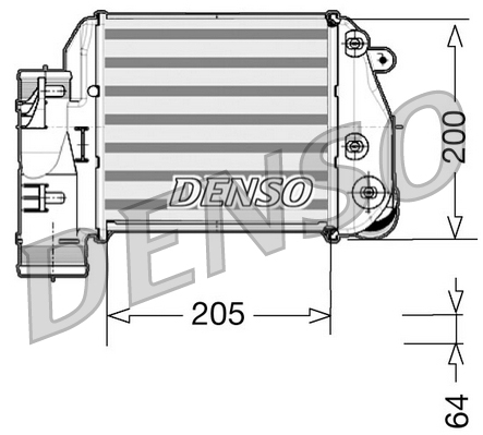 Denso Interkoeler DIT02025