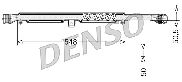 Denso Interkoeler DIT02026