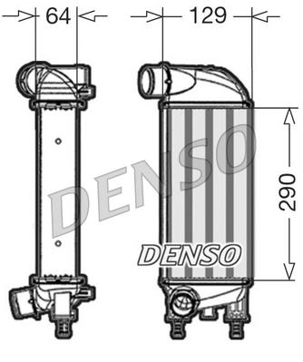 Denso Interkoeler DIT09110