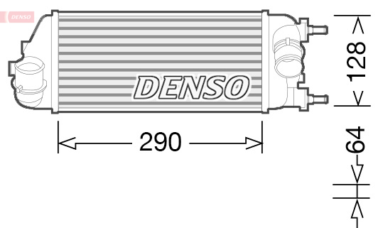 Denso Interkoeler DIT09115