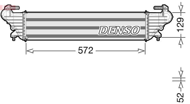 Denso Interkoeler DIT09121