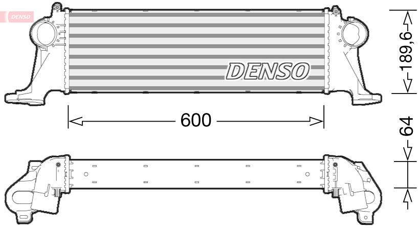 Denso Interkoeler DIT12004