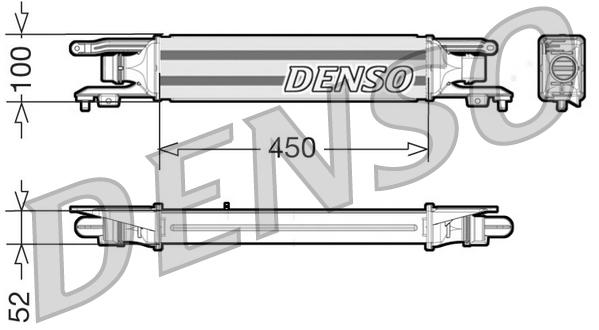 Denso Interkoeler DIT20001