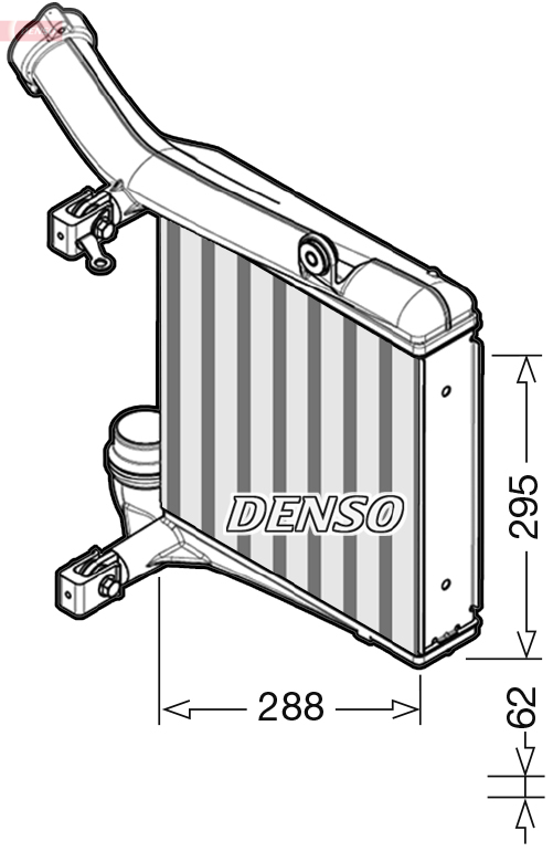 Denso Interkoeler DIT28012