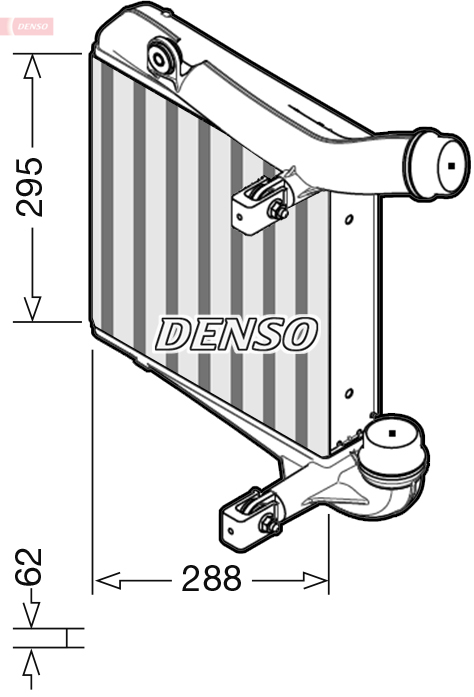 Denso Interkoeler DIT28013