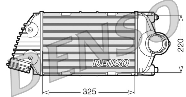 Denso Interkoeler DIT28016