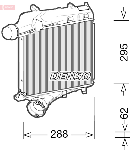 Denso Interkoeler DIT28021