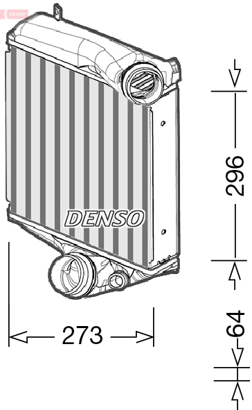 Denso Interkoeler DIT28022