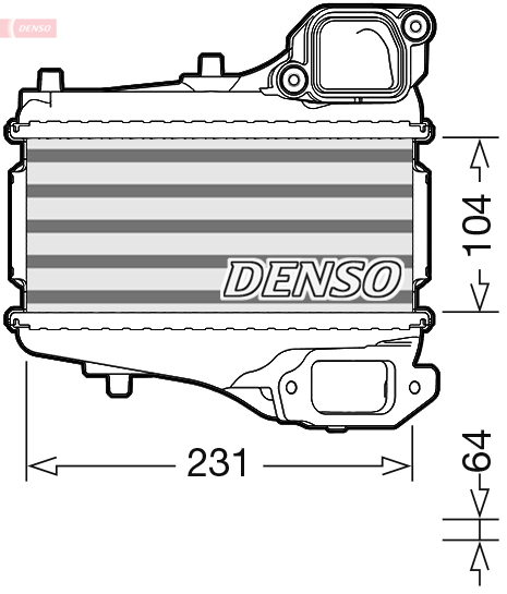 Denso Interkoeler DIT40001