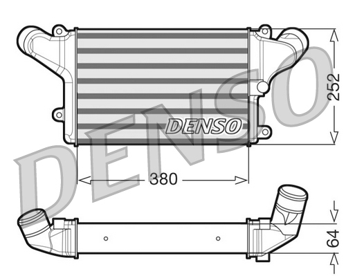 Denso Interkoeler DIT45003