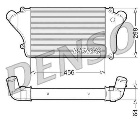 Denso Interkoeler DIT45004