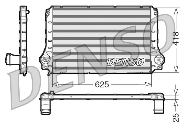 Denso Interkoeler DIT50003