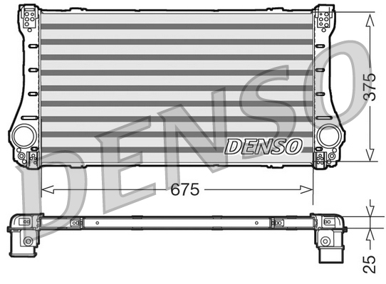 Denso Interkoeler DIT50005