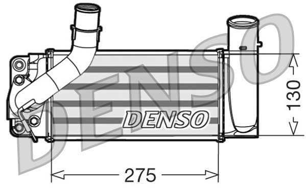 Denso Interkoeler DIT50007