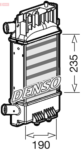 Denso Interkoeler DIT50012