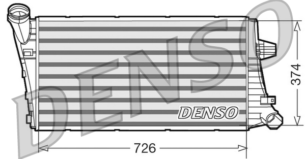 Denso Interkoeler DIT99020