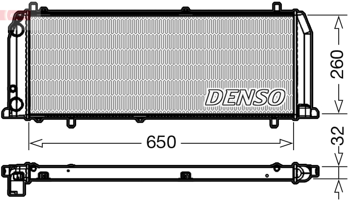 Denso Radiateur DRM02008