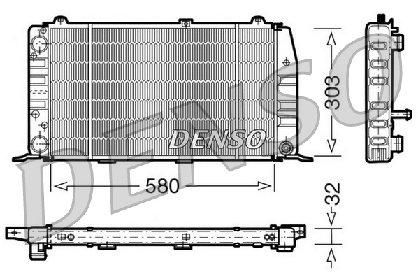 Denso Radiateur DRM02010