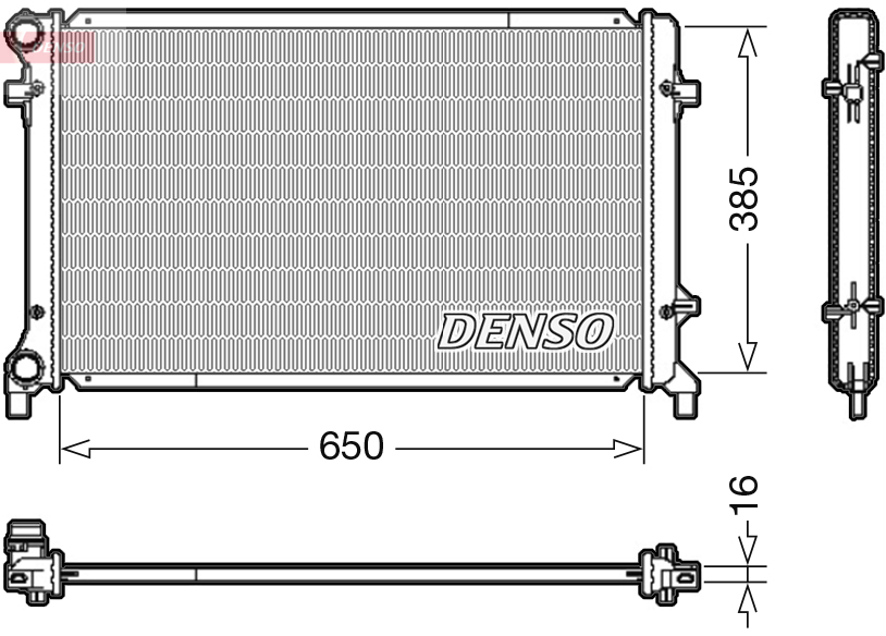 Denso Radiateur DRM02014