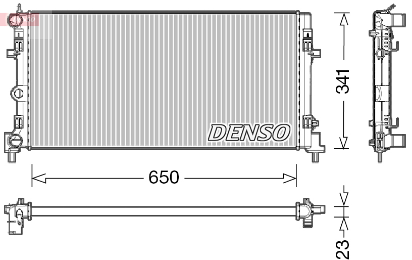 Denso Radiateur DRM02015