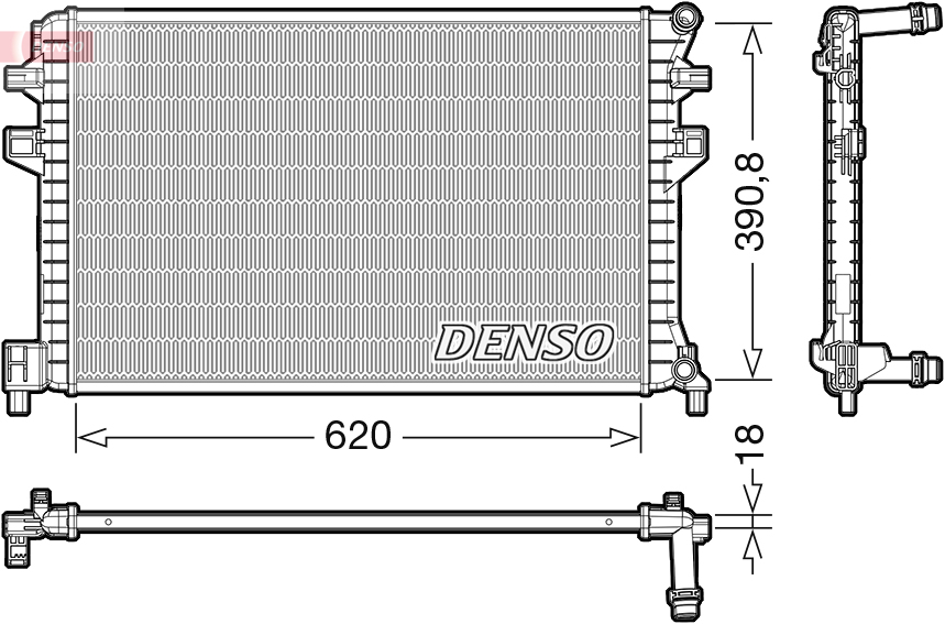 Denso Radiateur DRM02018