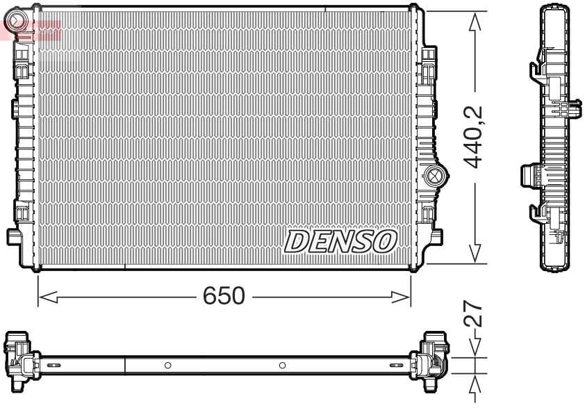 Denso Radiateur DRM02046