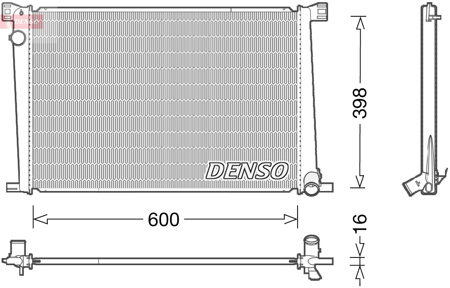Denso Radiateur DRM05007