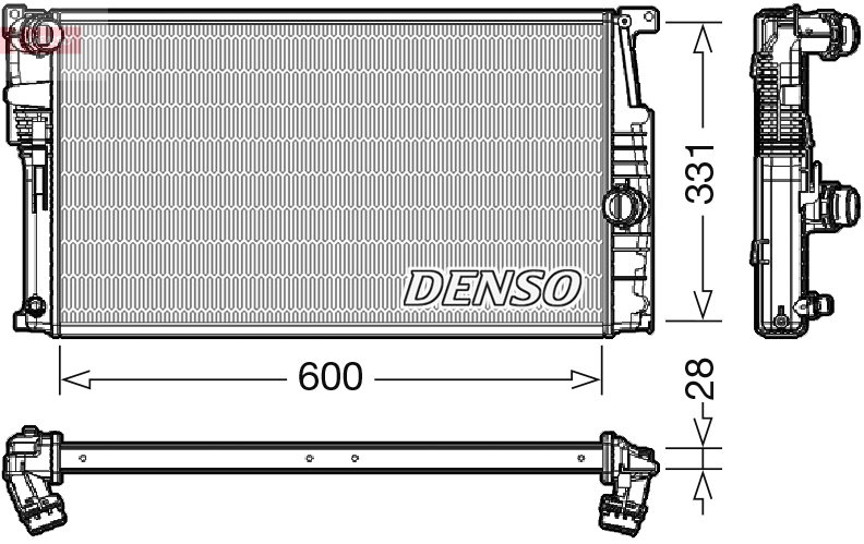 Denso Radiateur DRM05014