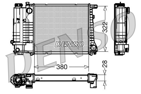 Denso Radiateur DRM05044