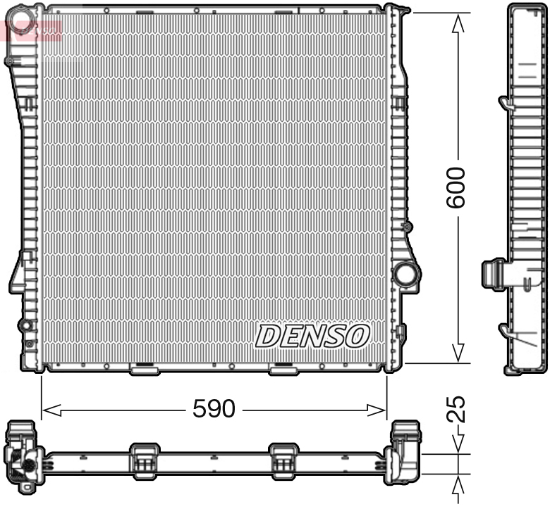 Denso Radiateur DRM05113