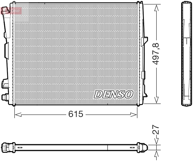 Denso Radiateur DRM05123