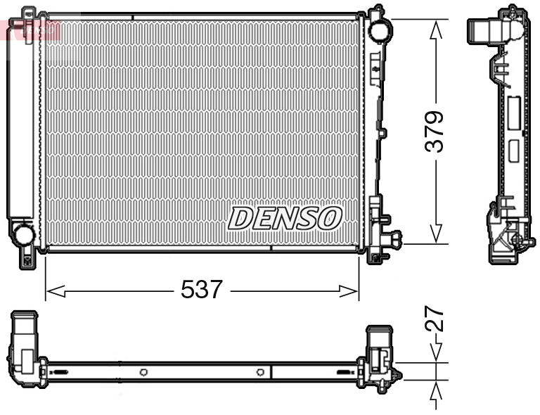 Denso Radiateur DRM06003