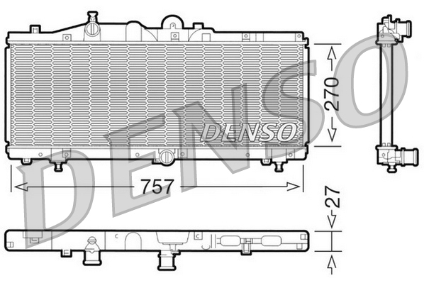 Denso Radiateur DRM09011