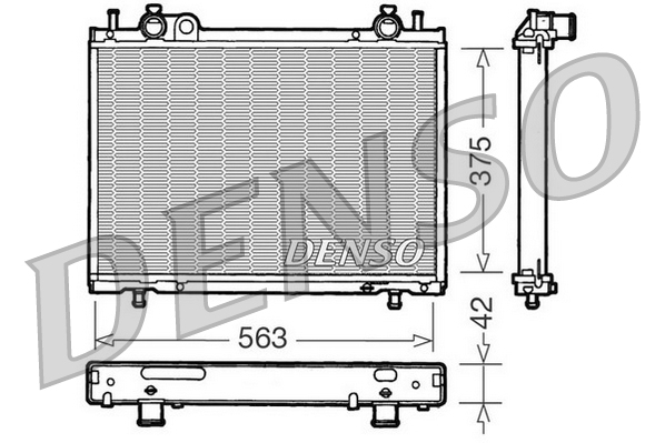 Denso Radiateur DRM09021