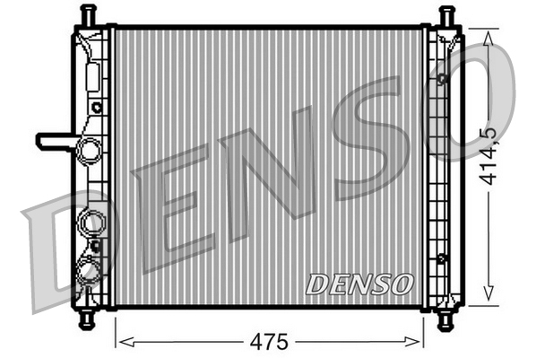 Denso Radiateur DRM09034