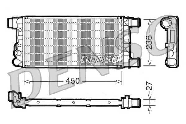 Denso Radiateur DRM09041