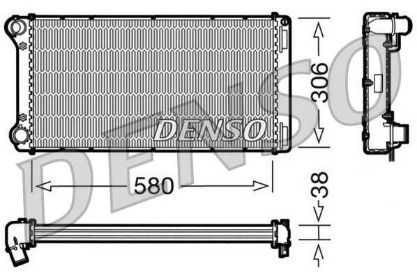 Denso Radiateur DRM09098