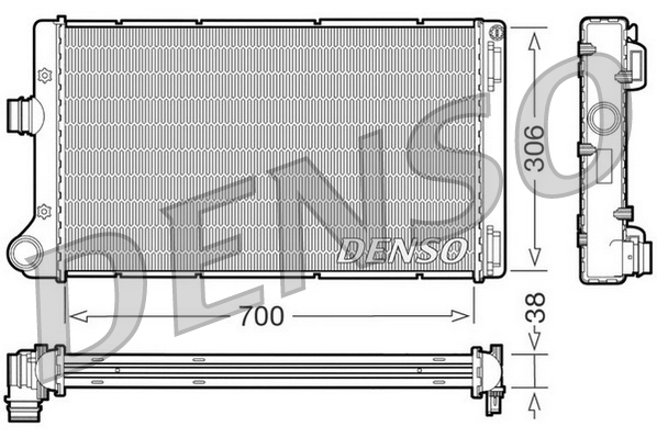 Denso Radiateur DRM09099