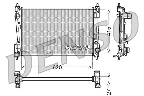 Denso Radiateur DRM09110